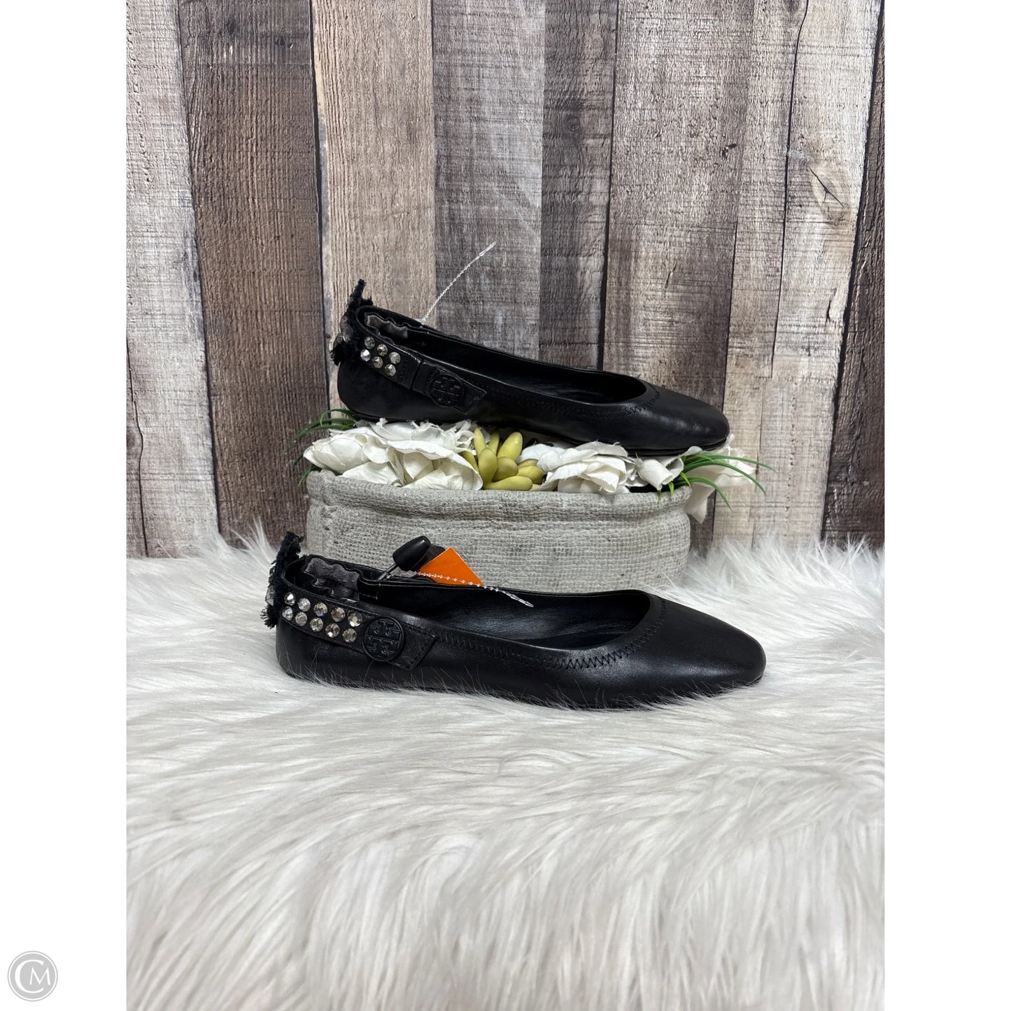 Shoes Designer By Tory Burch In Black, Size: 7.5