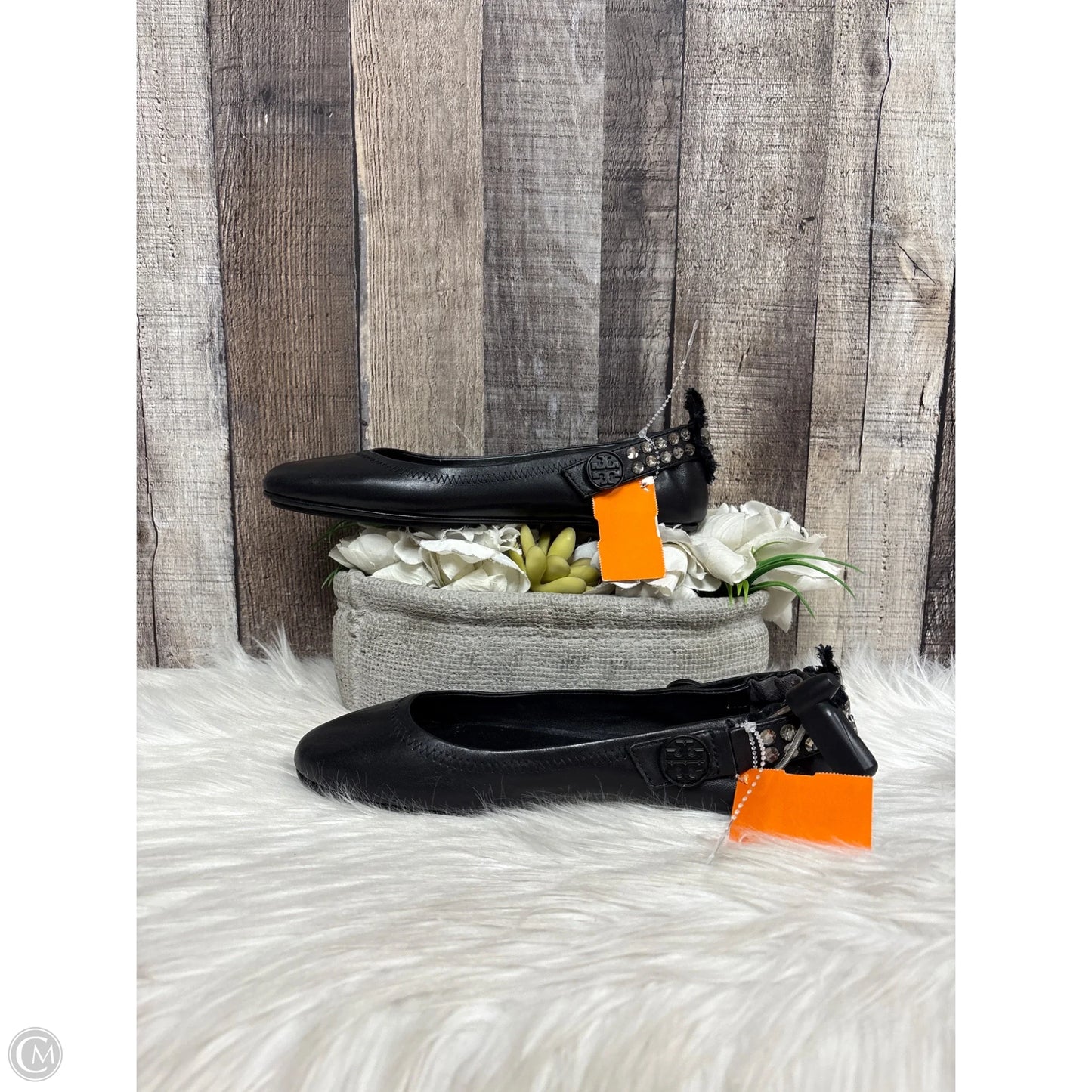 Shoes Designer By Tory Burch In Black, Size: 7.5