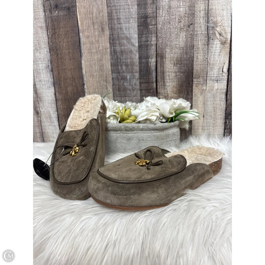 Shoes Designer By Tory Burch In Brown, Size: 7.5