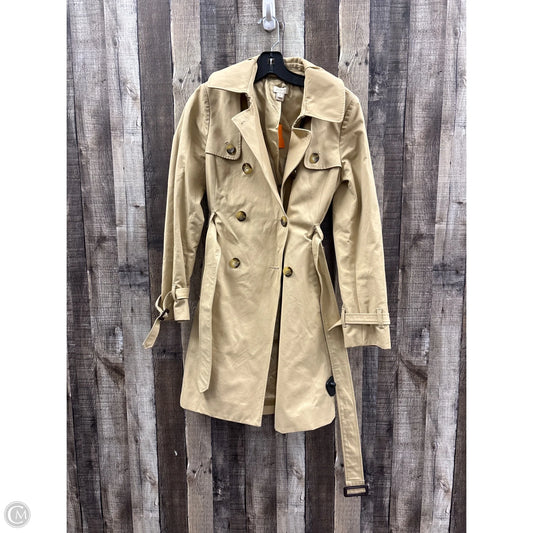 Coat Trench Coat By J. Crew In Beige, Size: Xs