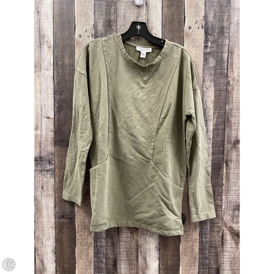 Tunic Long Sleeve By Coldwater Creek In Green, Size: Xs