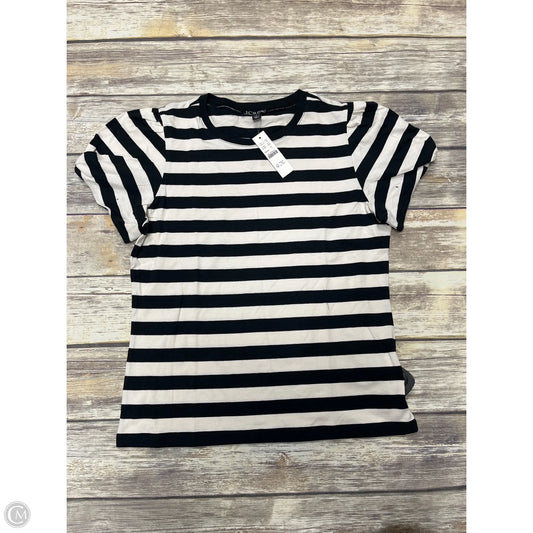 Top Short Sleeve By J. Crew In Striped Pattern, Size: S