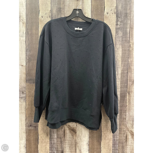 Sweatshirt Crewneck By Maurices In Black, Size: M