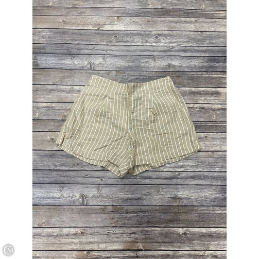 Shorts By Loft In Tan & White, Size: Xs