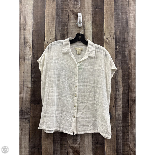 Top Sleeveless By Cynthia Rowley In Cream, Size: S