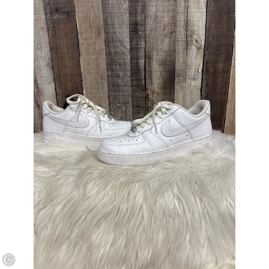 Shoes Athletic By Nike In White, Size: 8.5