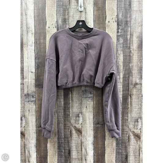 Sweatshirt Crewneck By Buffbunny In Purple, Size: L