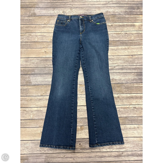Jeans Flared By Gloria Vanderbilt In Blue, Size: 6