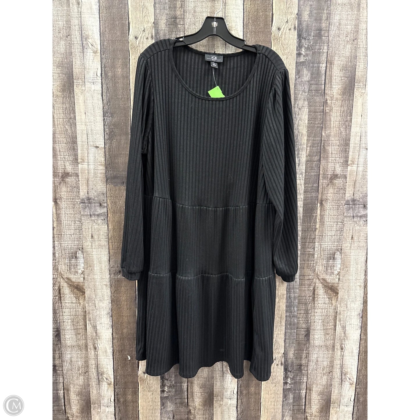 Dress Casual Short By Agb In Black, Size: 3x