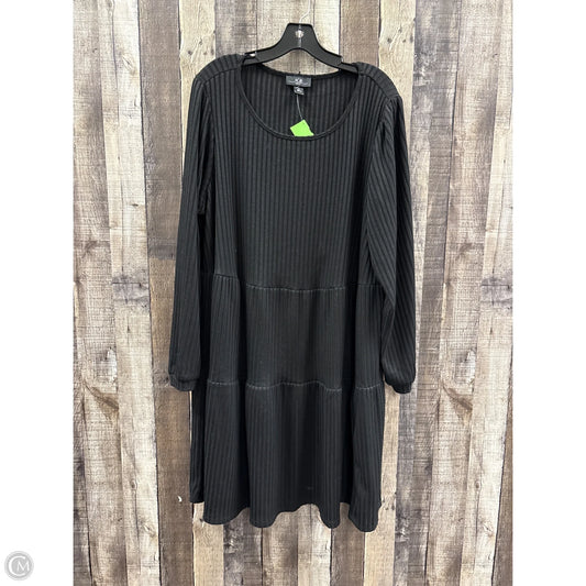 Dress Casual Short By Agb In Black, Size: 3x