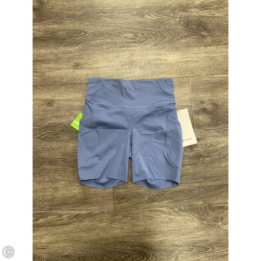 Athletic Shorts By Lululemon In Blue, Size: 6