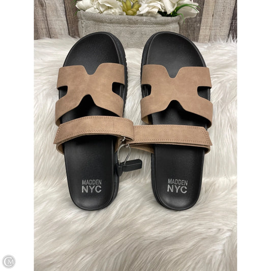 Sandals Flats By Madden Nyc In Brown, Size: 9.5