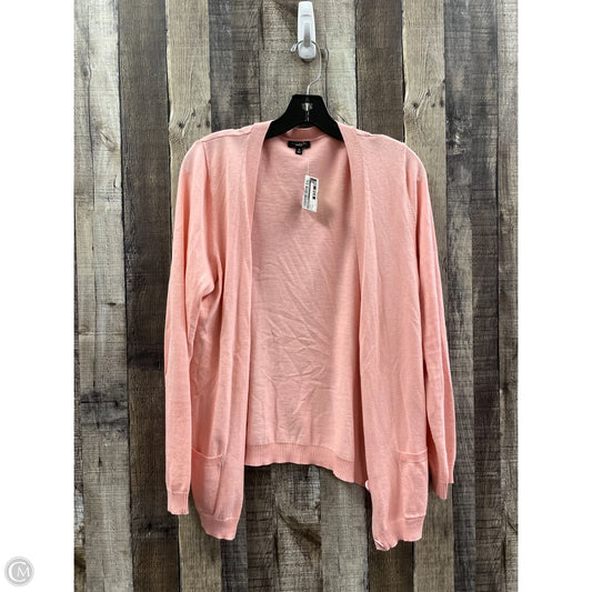 Cardigan By Talbots In Peach, Size: M