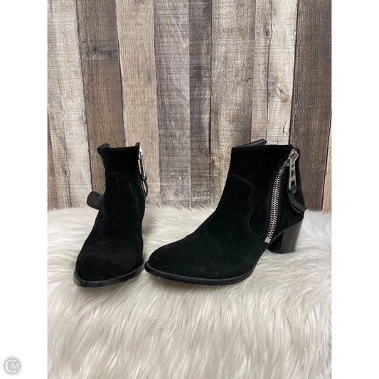 Boots Ankle Heels By Zadig And Voltaire In Black, Size: 10