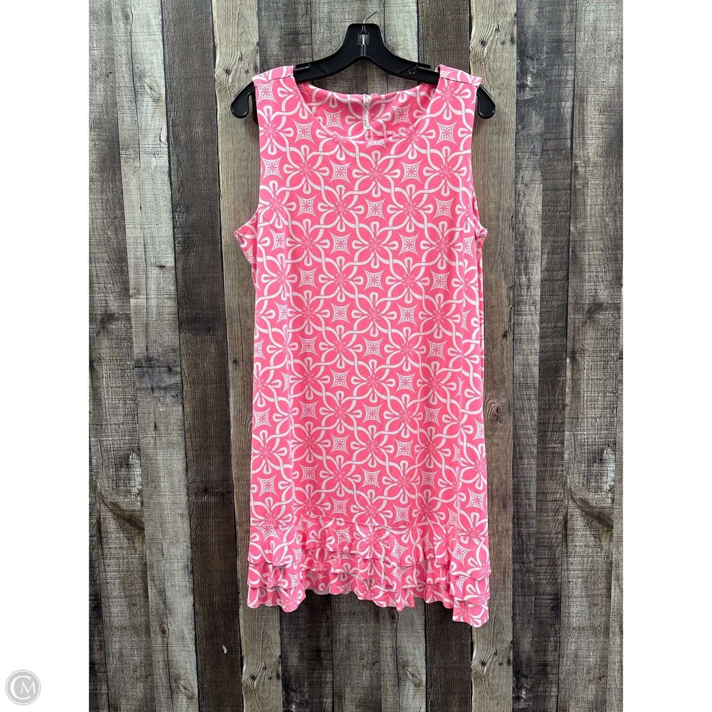 Dress Casual Midi By Lulu B In Pink, Size: Xl