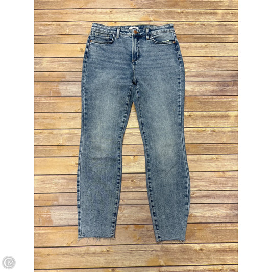 Jeans Skinny By Lc Lauren Conrad In Blue Denim, Size: 12