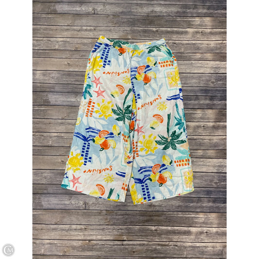 Pants Wide Leg By Sonoma In Multi-colored, Size: L