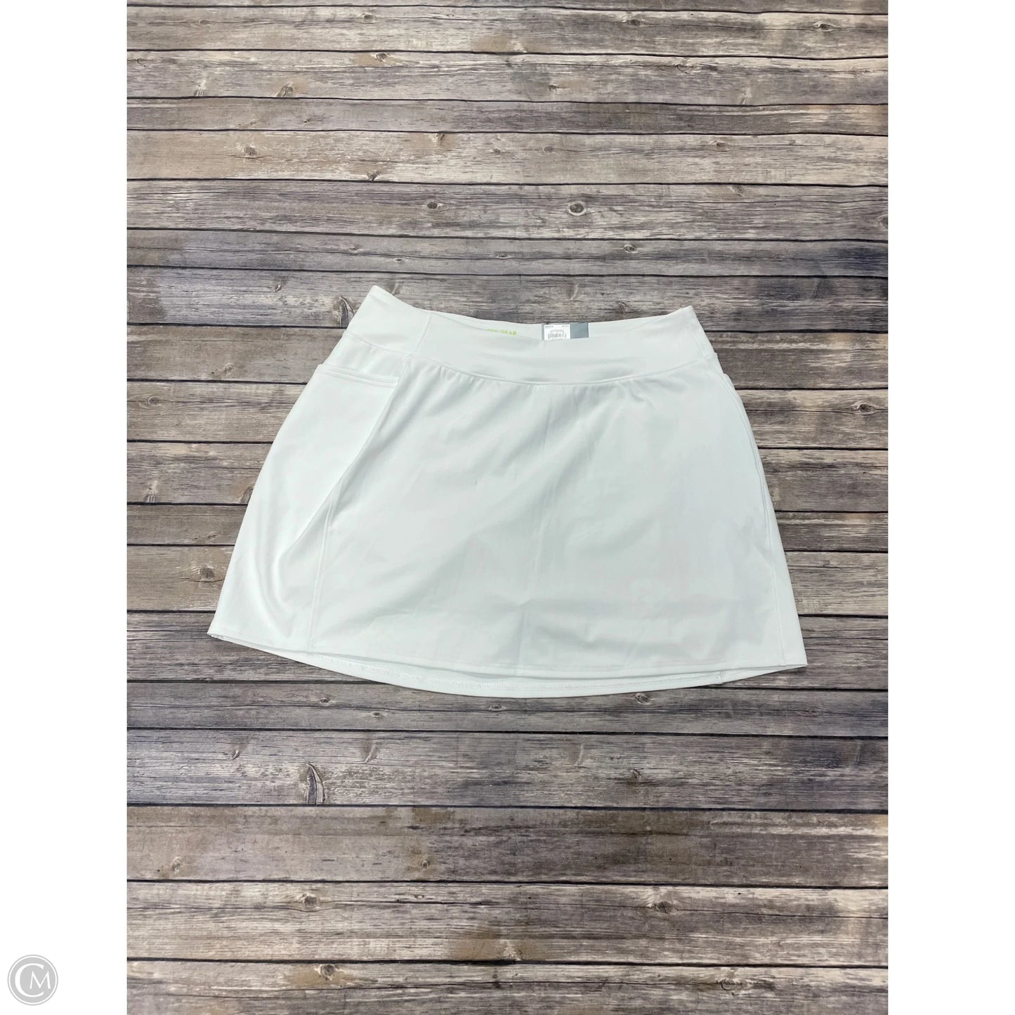 Athletic Skort By Tek Gear In White, Size: Xxl