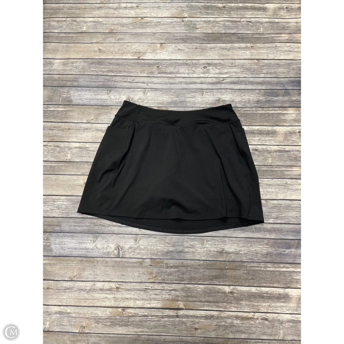 Athletic Skort By Tek Gear In Black, Size: Xxl
