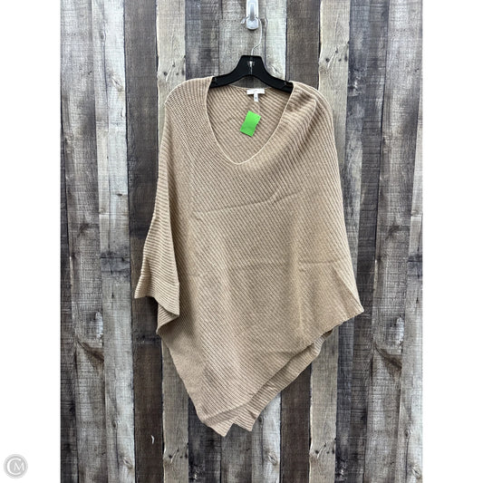 Poncho By Cme In Beige, Size: Osfm