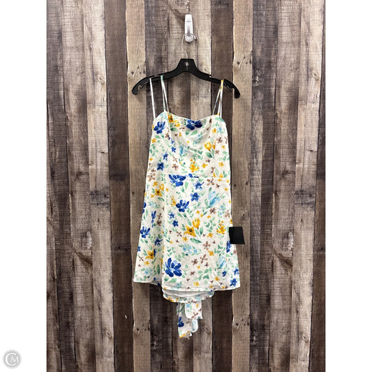 Dress Casual Short By Lulus In Floral Print, Size: L