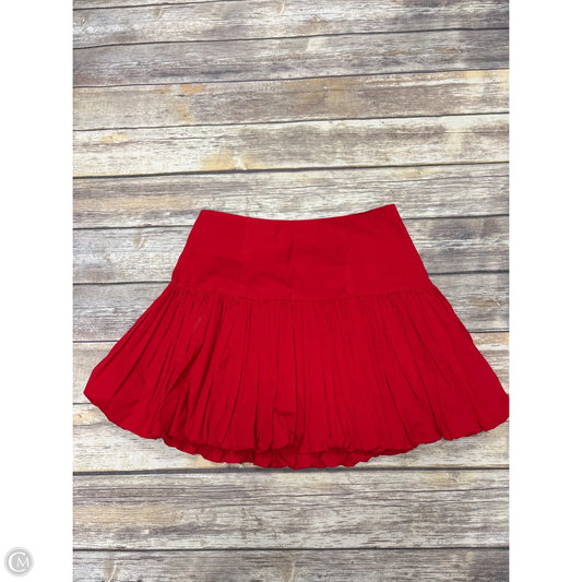 Skirt Mini & Short By Cece In Red, Size: M
