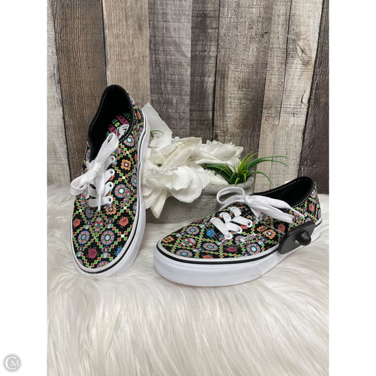 Shoes Sneakers By Vans In Multi-colored, Size: 7
