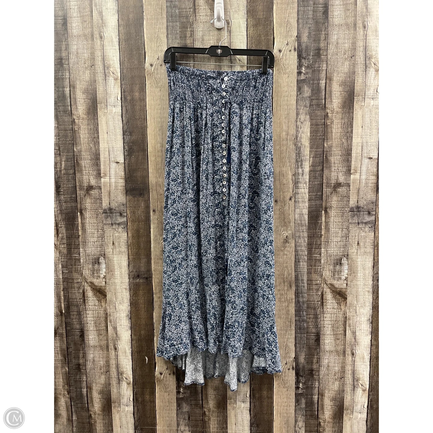 Skirt Maxi By Rachel Zoe In Blue & White, Size: S