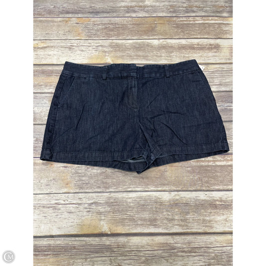 Shorts By Loft In Blue Denim, Size: 14