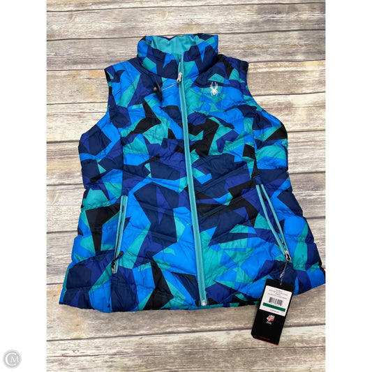 Vest Puffer & Quilted By Spyder In Multi-colored, Size: L