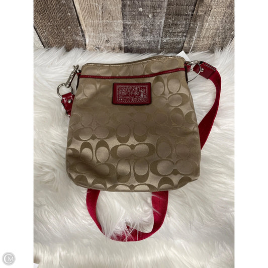 Crossbody Designer By Coach, Size: Medium