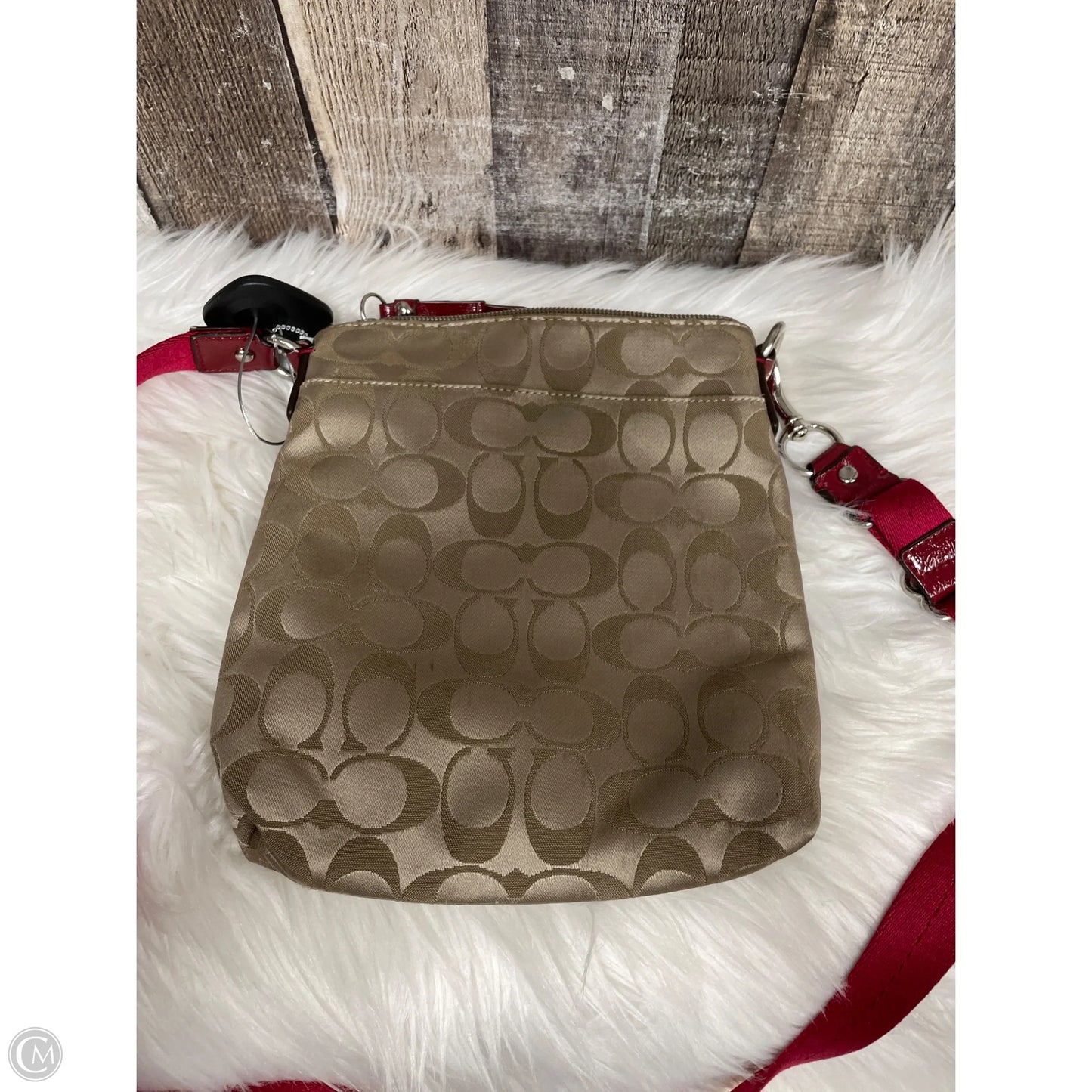 Crossbody Designer By Coach, Size: Medium