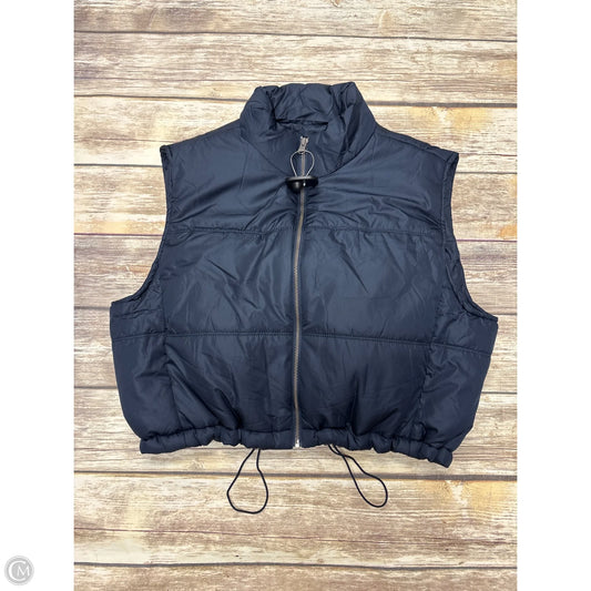 Vest Puffer & Quilted By Thread And Supply In Navy, Size: L