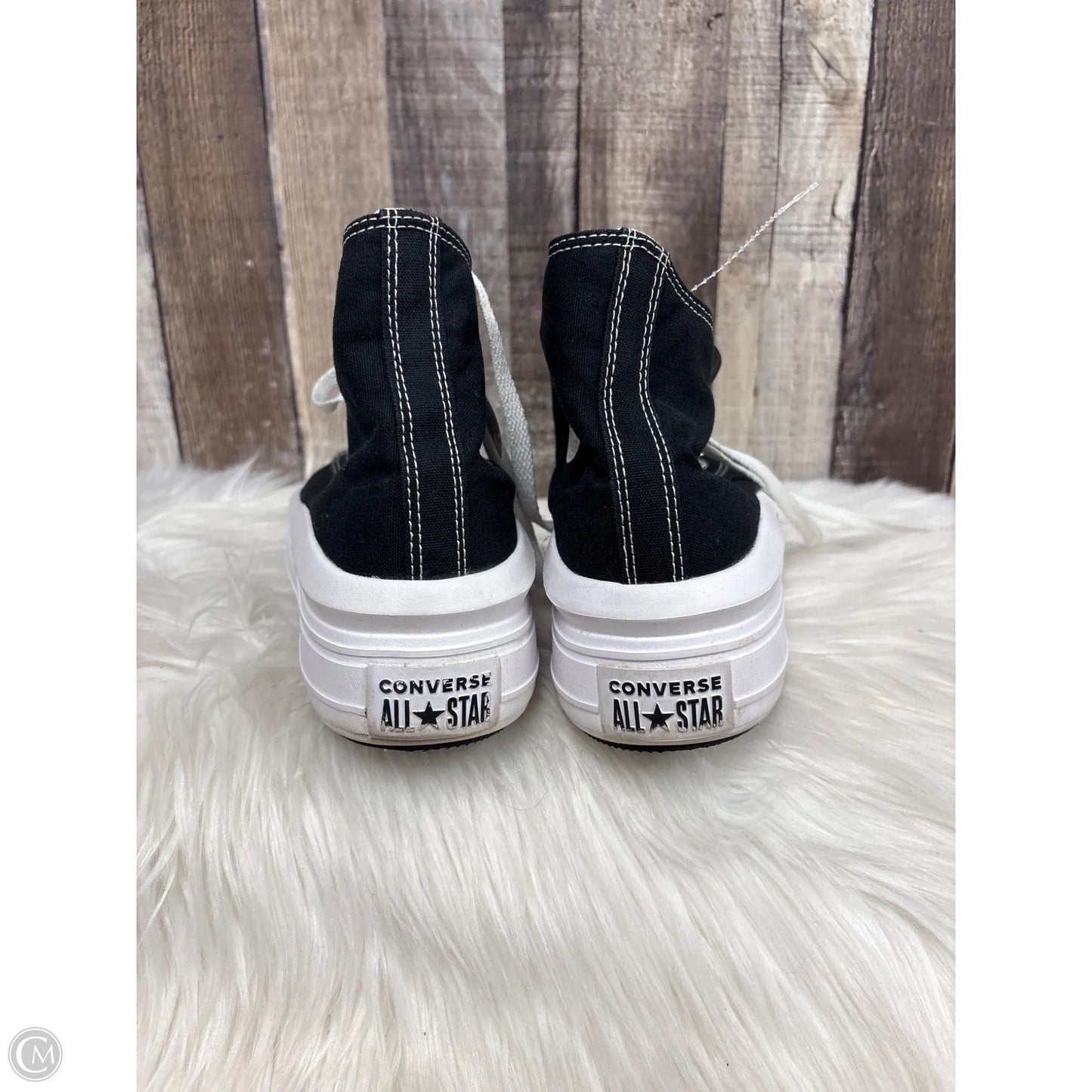 Shoes Sneakers By Converse In Black & White, Size: 10