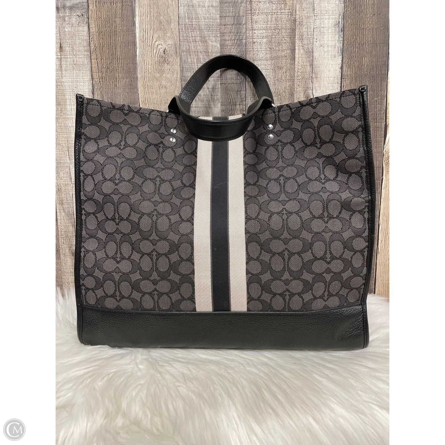 Handbag Designer By Coach, Size: Large