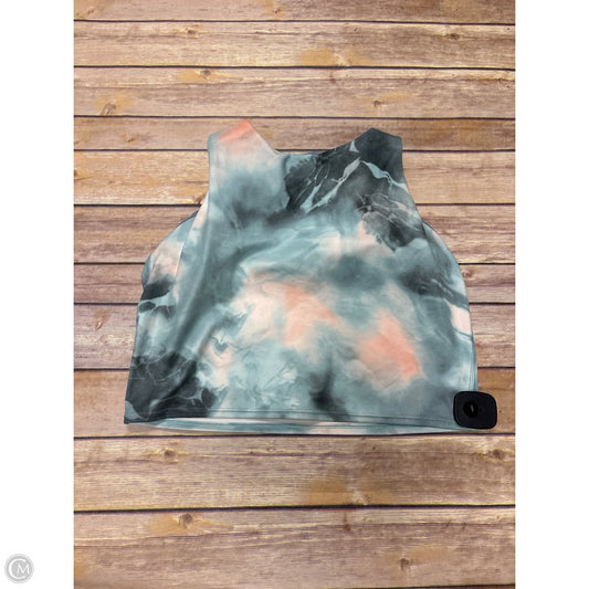 Athletic Tank Top By Athleta In Tie Dye Print, Size: L