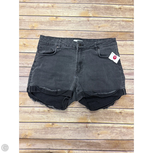 Shorts By H&m In Black, Size: 14