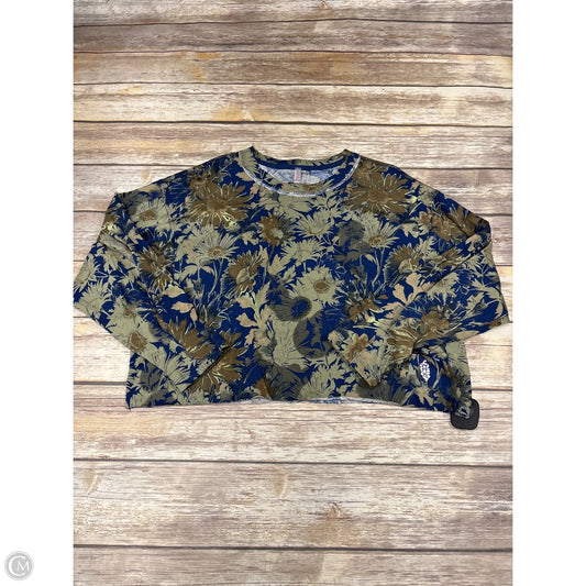 Top Long Sleeve By Free People In Multi-colored, Size: Xs