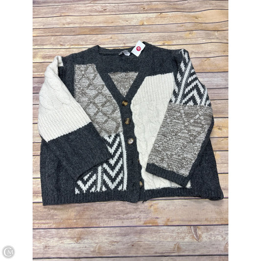 Sweater Cardigan By Ee Some In Multi-colored, Size: S