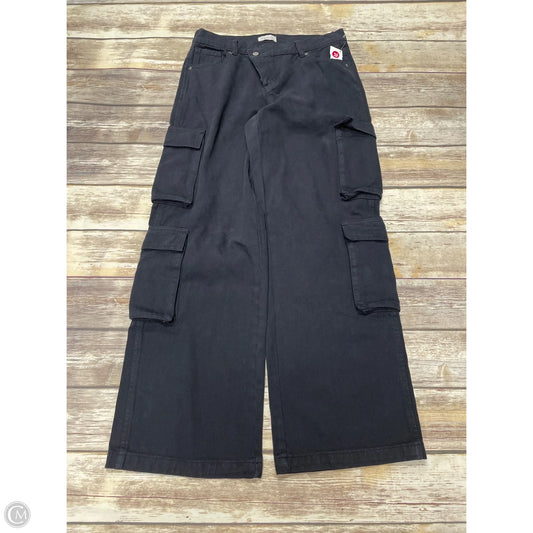 Jeans Wide Leg By Pacsun In Black Denim, Size: 4