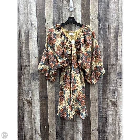 Dress Casual Short By Kori America In Multi-colored, Size: M