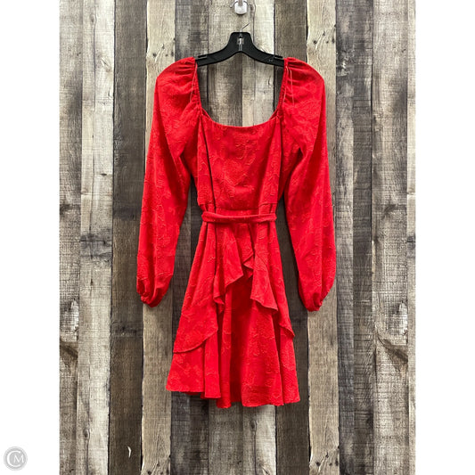Dress Casual Short By Francesca’s In Red, Size: S