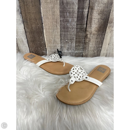 Sandals Flats By Dolce Vita In White, Size: 9