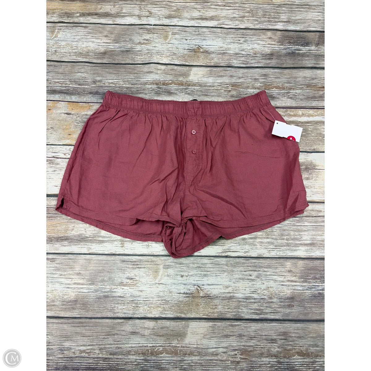 Shorts By Pink In Red, Size: M