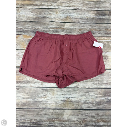 Shorts By Pink In Red, Size: M