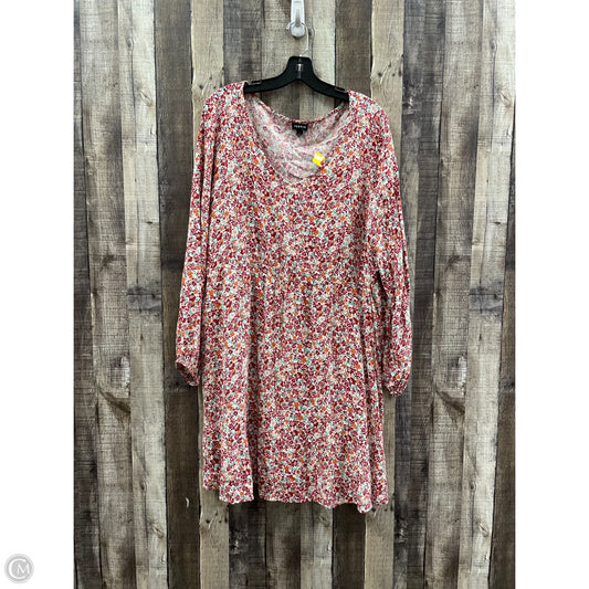 Dress Casual Short By Torrid In Floral Print, Size: Xl