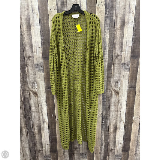 Cardigan By Anthropologie In Green, Size: Osfm