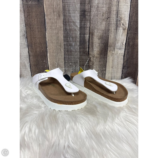 Sandals Flats By Papillio In White, Size: 9