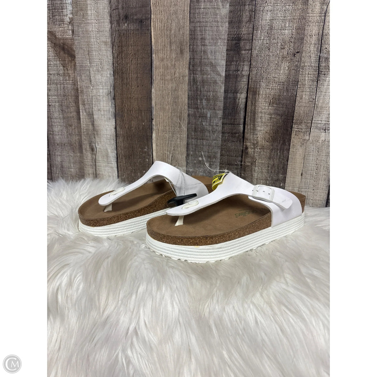 Sandals Flats By Papillio In White, Size: 9