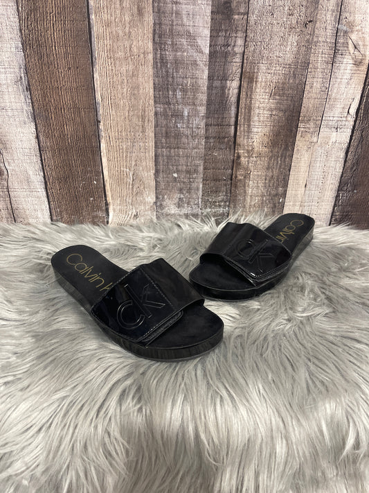 Sandals Flats By Calvin Klein  Size: 6